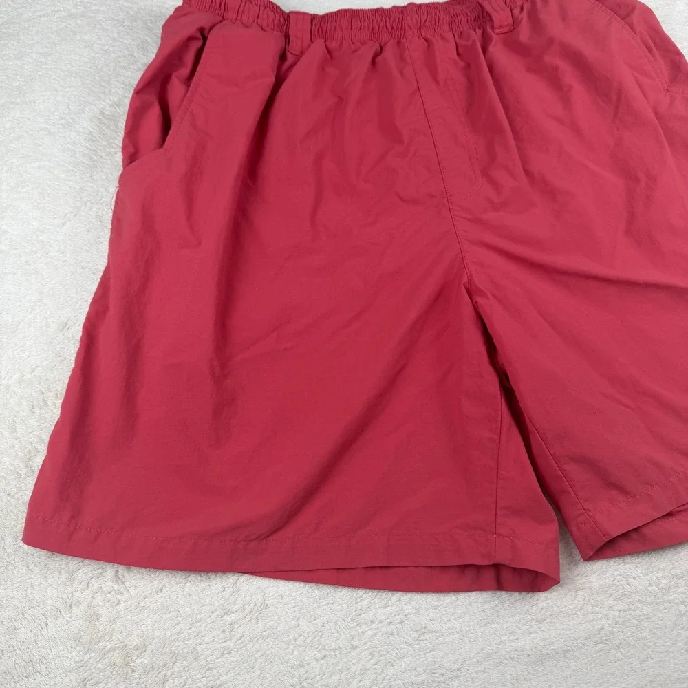 Columbia PFG Omni Shade Men's Fishing Shorts Swim Trunks Red‎ Quick Dry Size XL